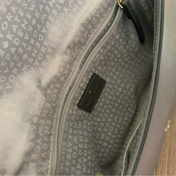 Kate Spade Grey Flap Crossbody - Picture 3 of 3